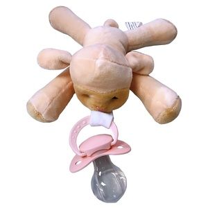 Adult size Pacifier with Lamb plush toy ABDL DDLG